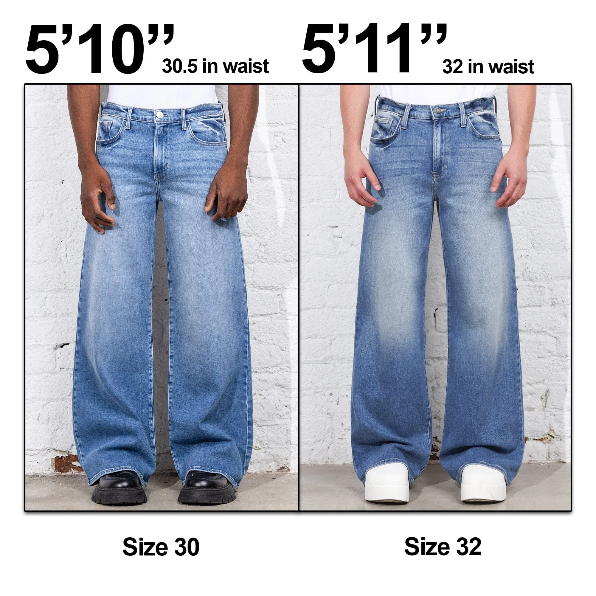 The Brooklyn Dad Jeans | Baggy, Wide-Leg