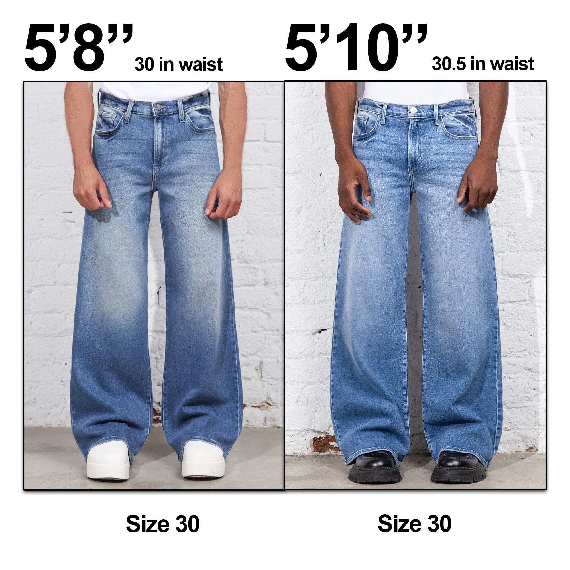 The Brooklyn Dad Jeans | Baggy, Wide-Leg