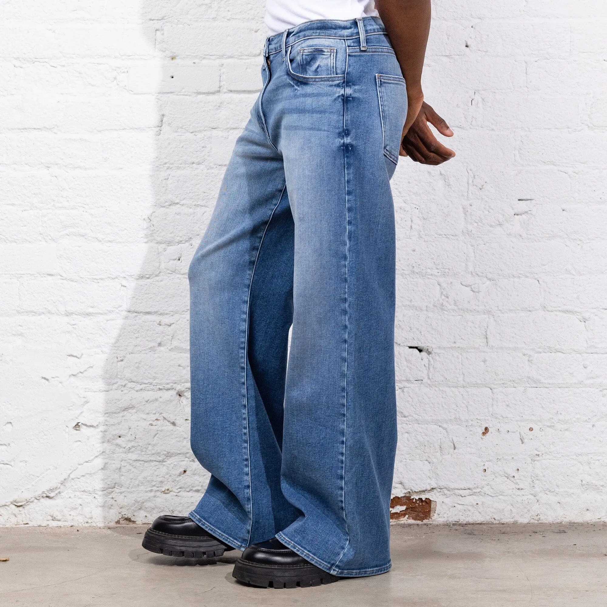 The Brooklyn Dad Jeans | Baggy, Wide-Leg