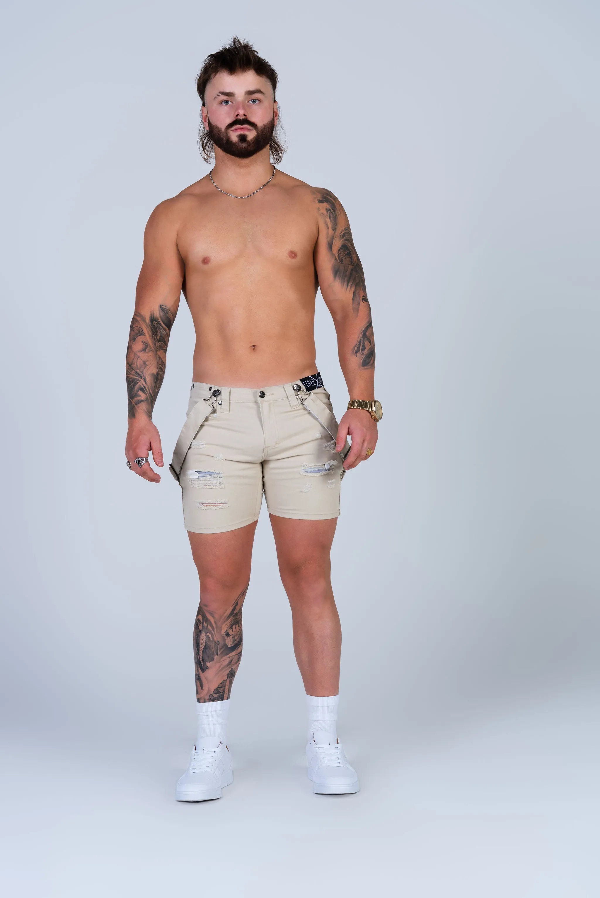 THOMAS CAMEL SHORT