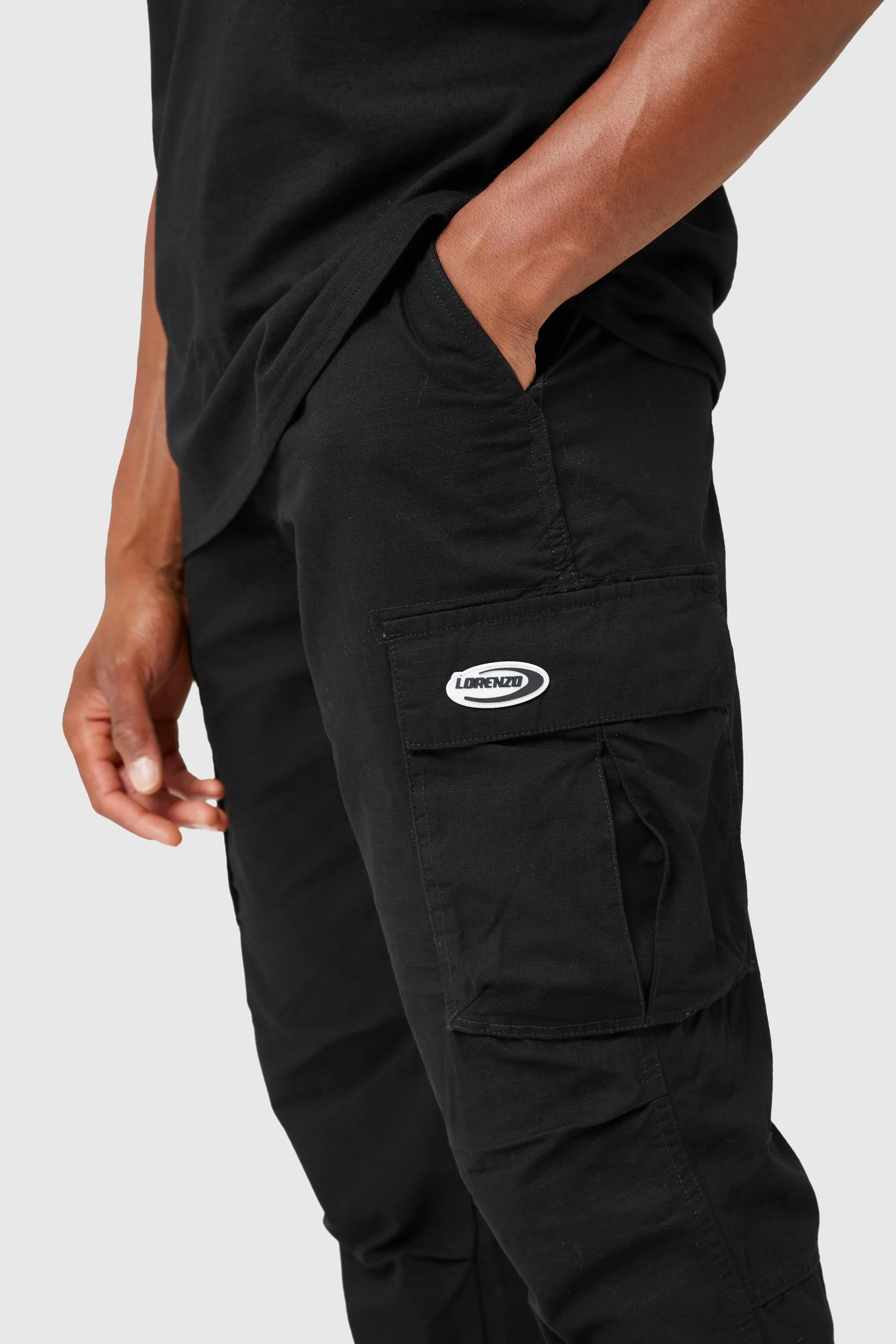 VOLANTE CARGO PANT - BLACK