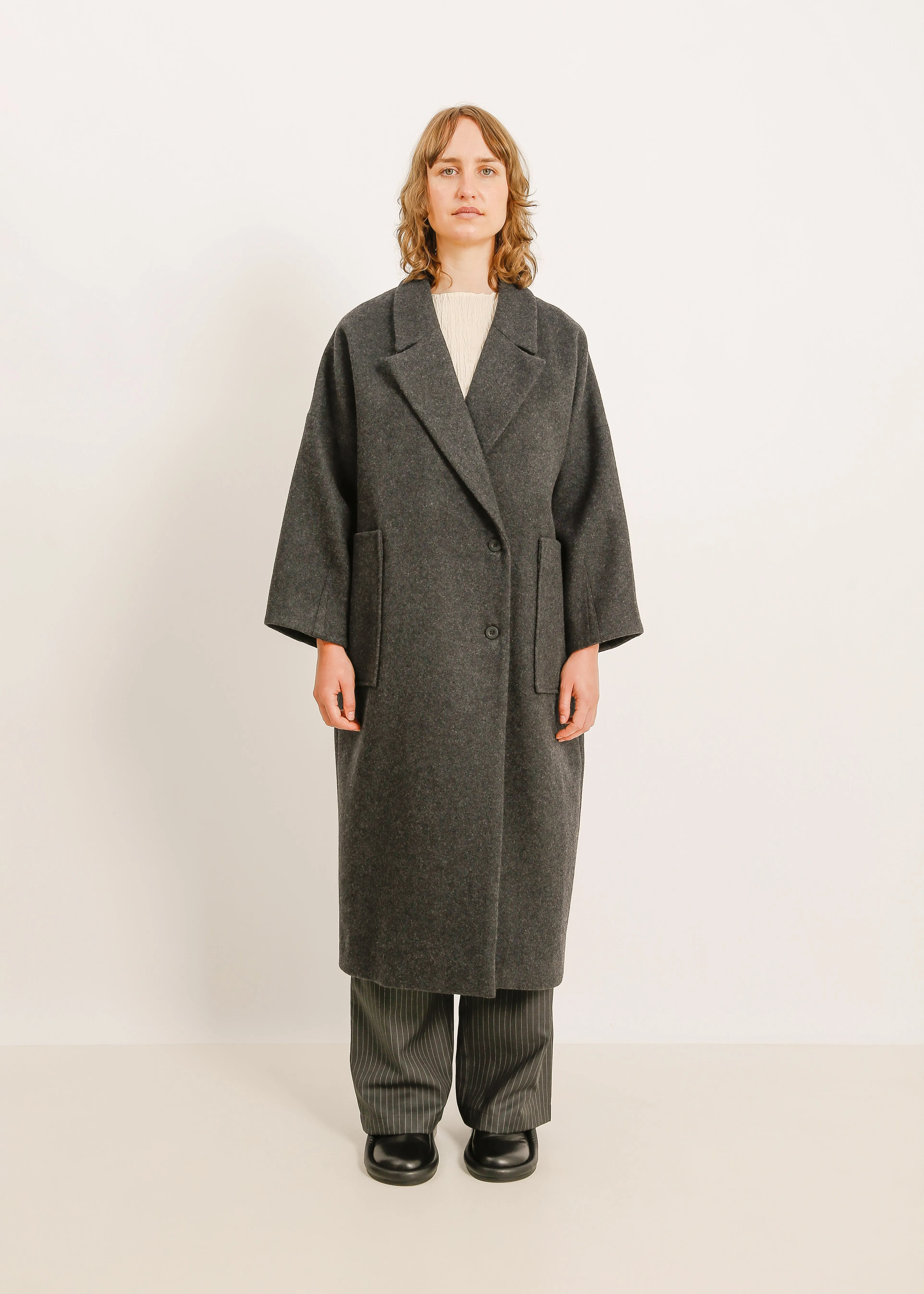 W24 | RYLEE COAT / CHARCOAL