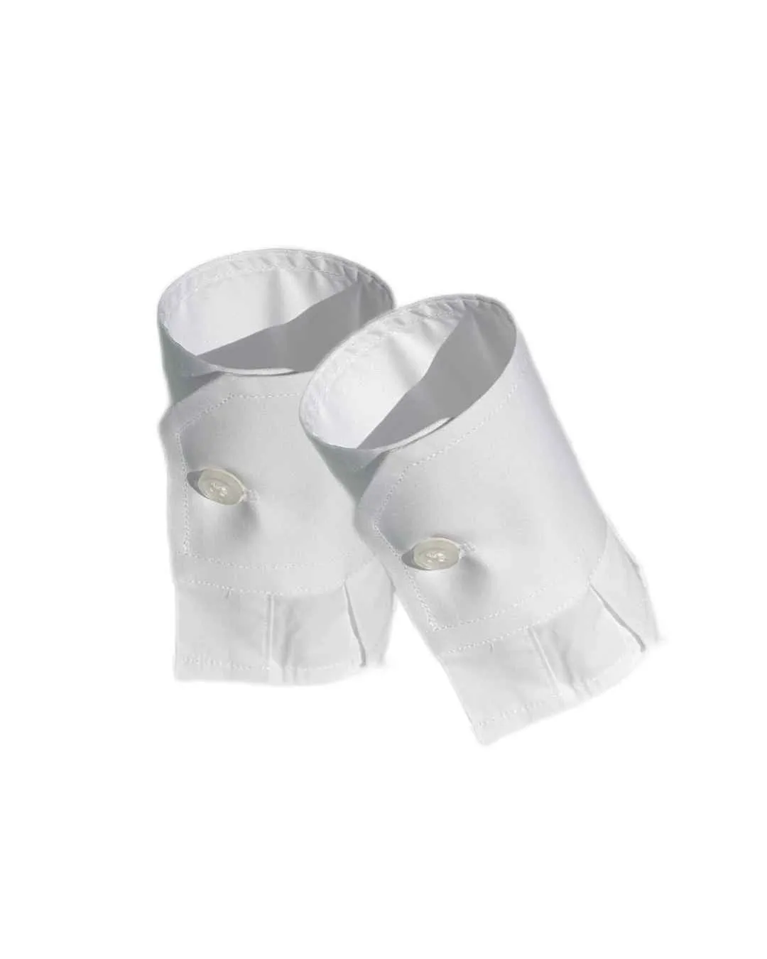 WearWith White Cotton Shirt Cuffs