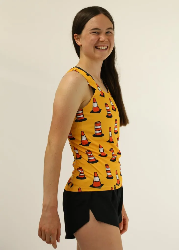 Women's Traffic Cones Performance Singlet